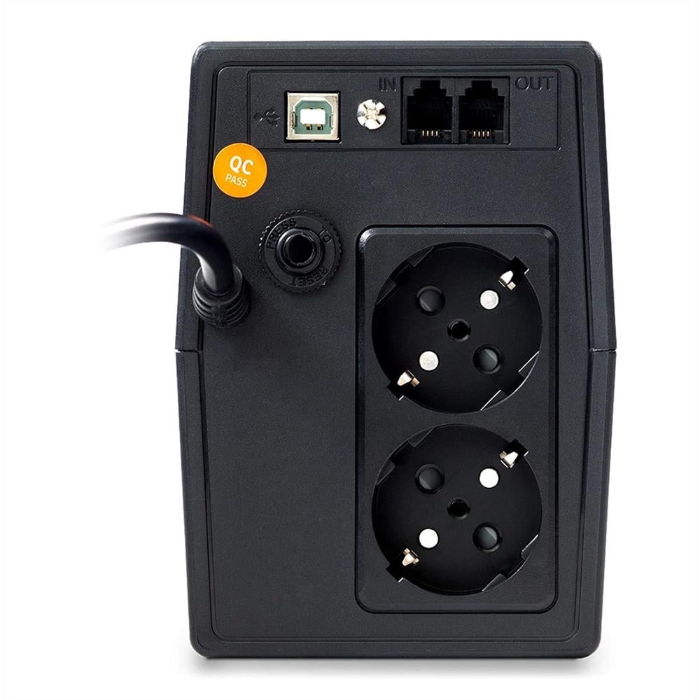 Gruppo di Continuità Horus Plus 800 Line-Interactive 800 VA 480 W 2 Prese Schuko - Foto 2