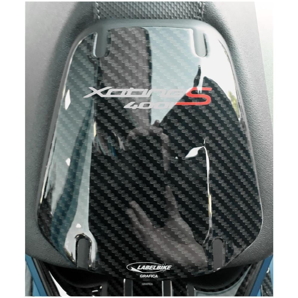 Adesivo 3D Protezione Borchia Sella Compatibile Per Kymco Xciting S 400I 2018-23 - Foto 3