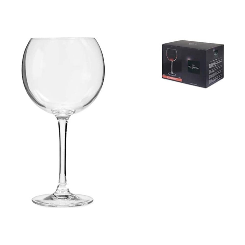 Confezione 6 calici ballon Cabernet in vetro trasparente cl 47 - Foto 1