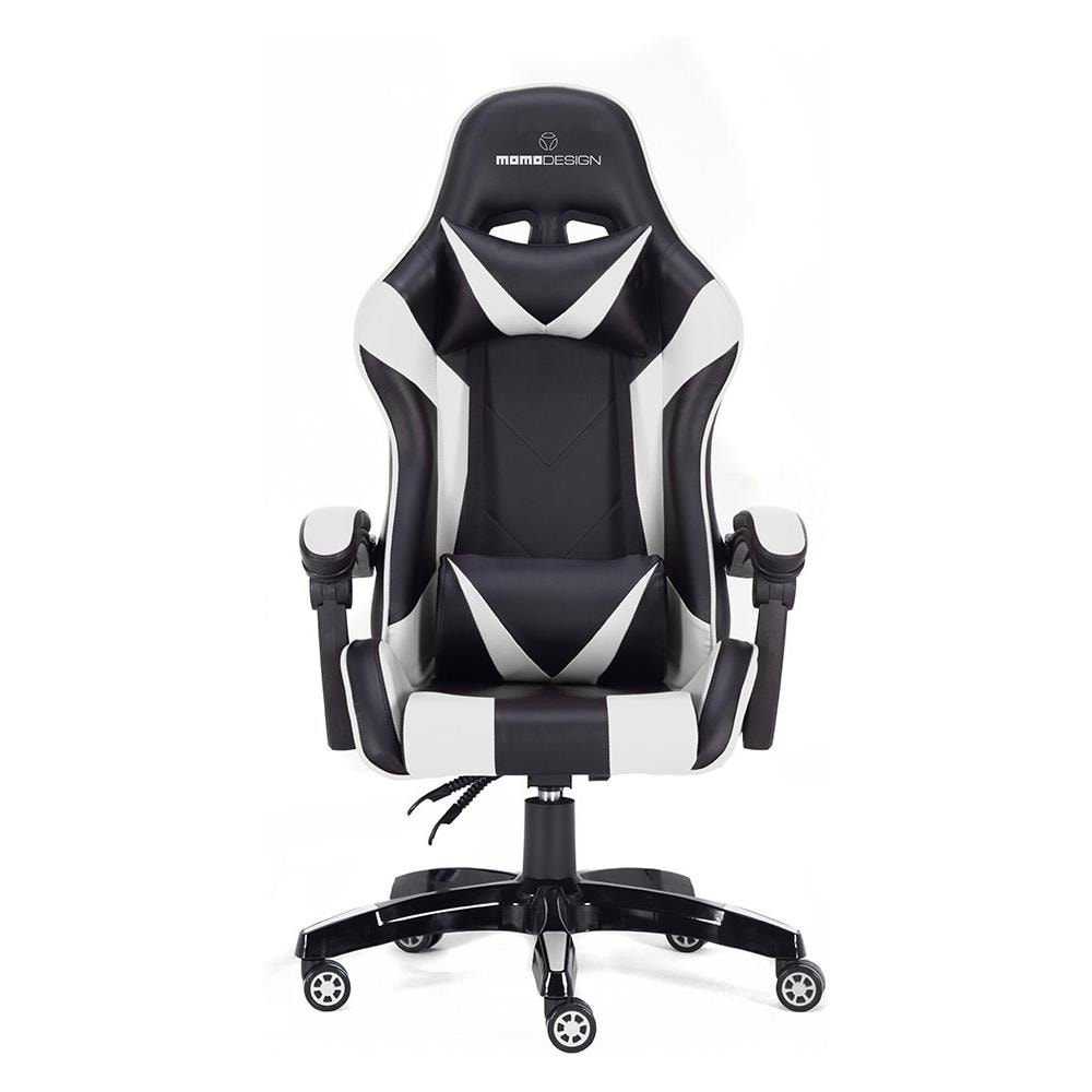 MOMO - Sedia Gaming MD-GC006-KW in Ecopelle Colore Nero / Bianco - ePRICE
