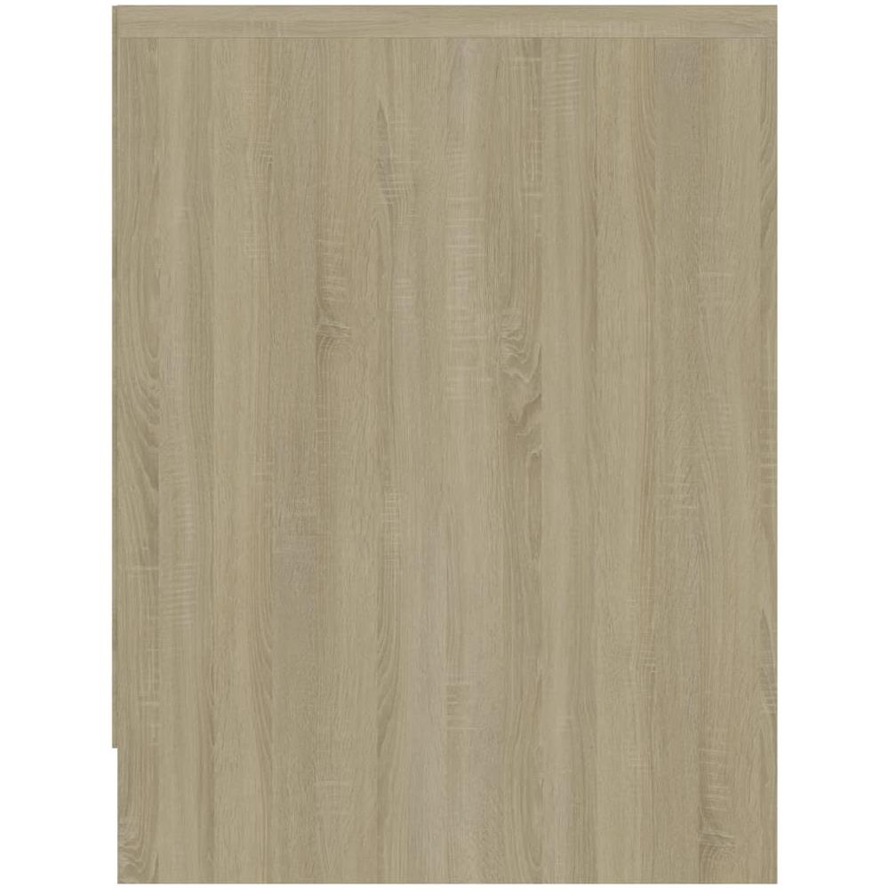Comodino Rovere Sonoma 40x30x40 cm in Legno Multistrato - Foto 8