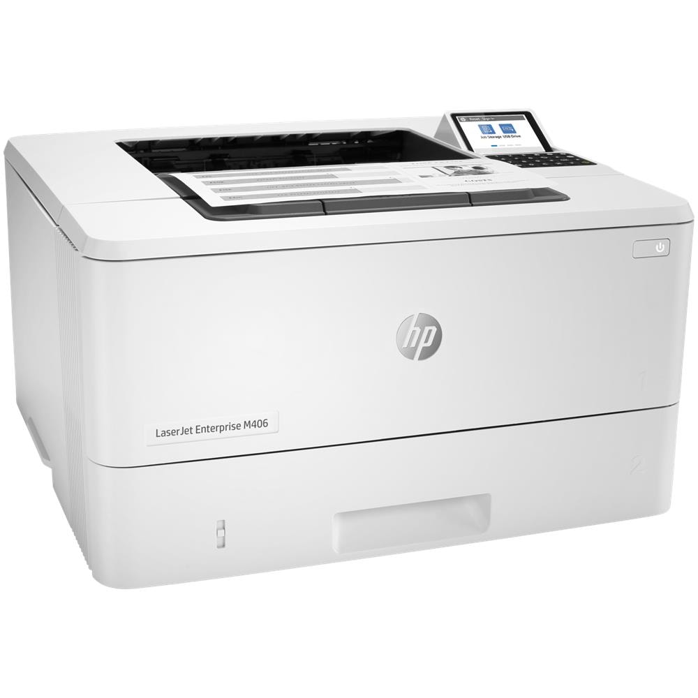 Stampante LaserJet Enterprise M406dn Laser B /N A4 40 ppm Ethernet USB 2.0 Bianco - Foto 2