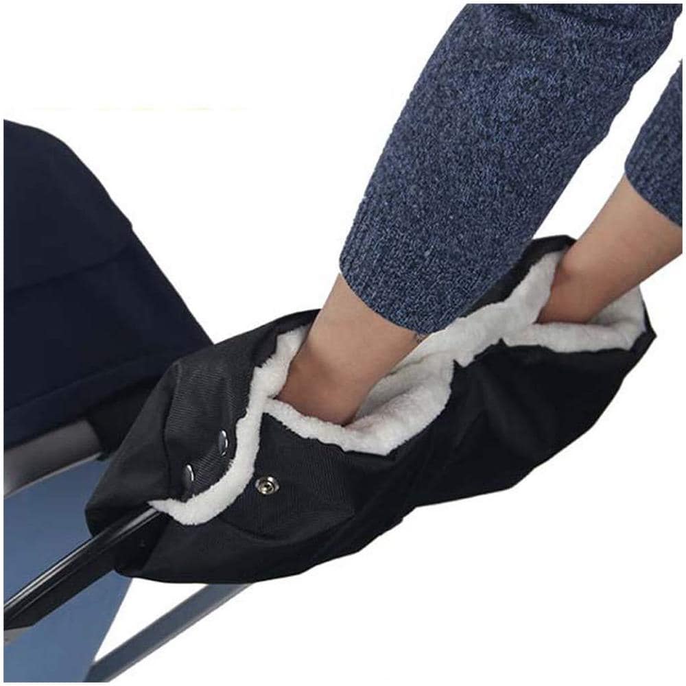 Scaldamani Per Carrozzina Nero - Foto 2