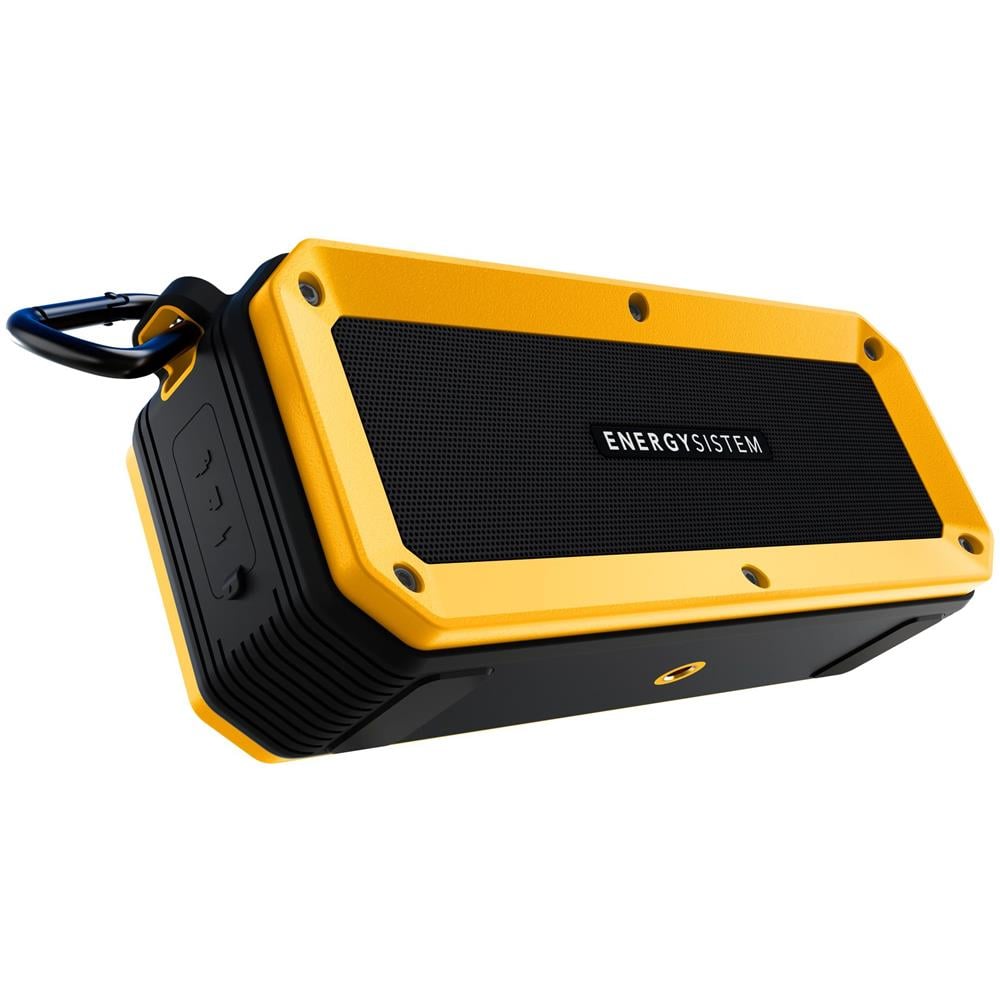 Altoparlante Bluetooth Portatile Outdoor Box Bike (bluetooth, Mani Libere, 10 W, Microsd, Radio Fm, Ingresso Audio, Resistente All’acqua E Agli Urti, Torcia, Accessori) - Giallo - Foto 4