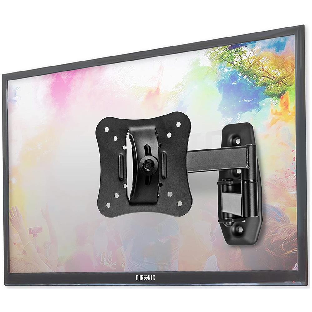 Tvb0920 Supporto Staffa Tv Monitor 13"" - 30"" Da Parete In Acciaio Regolabile Vesa Max 100x100 - Foto 1
