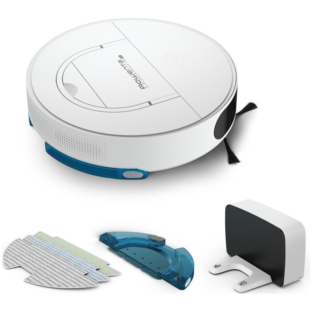 Robot Aspirapolvere MOP Wifi X-Plorer RR9077WH Colore Bianco - Foto 2