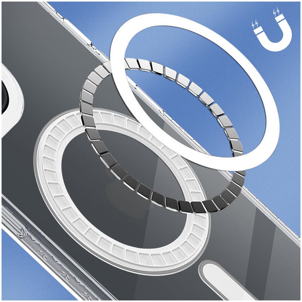 Cover Magsafe Per Iphone 14 Plus Garanzia A Vita Air Trasparente - Foto 2