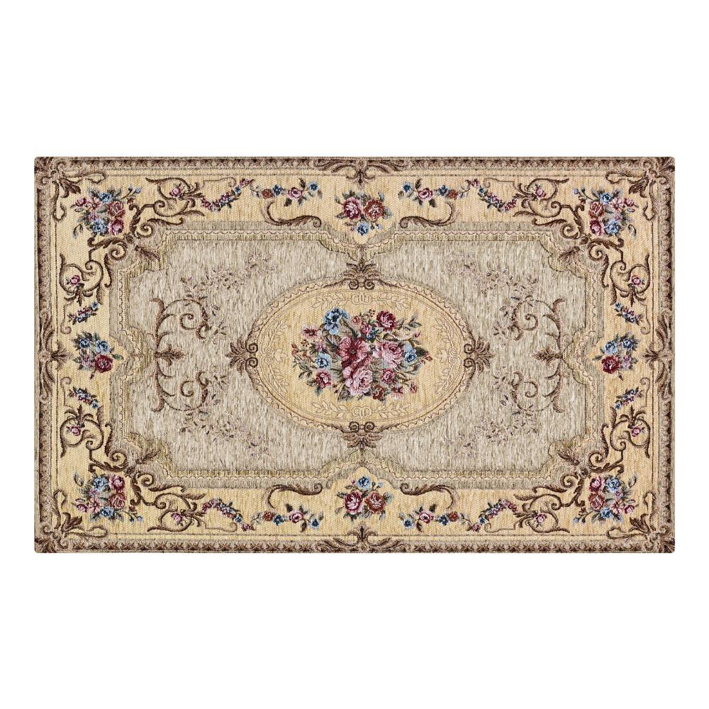 Tappeto Salotto Camera Velour Antiscivolo Mod. Abusson Suardi Vari Colori 200x280cm Tortora - Foto 1