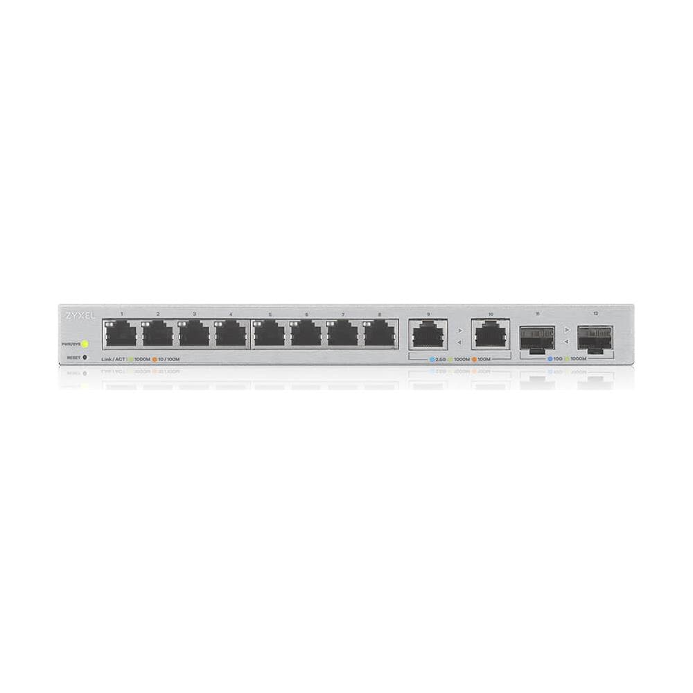 Switch XGS1210-12-ZZ0102F Gestito RJ-45: 8 Gigabit Ethernet (10/100/1000) AC /DC Grigio - Foto 2