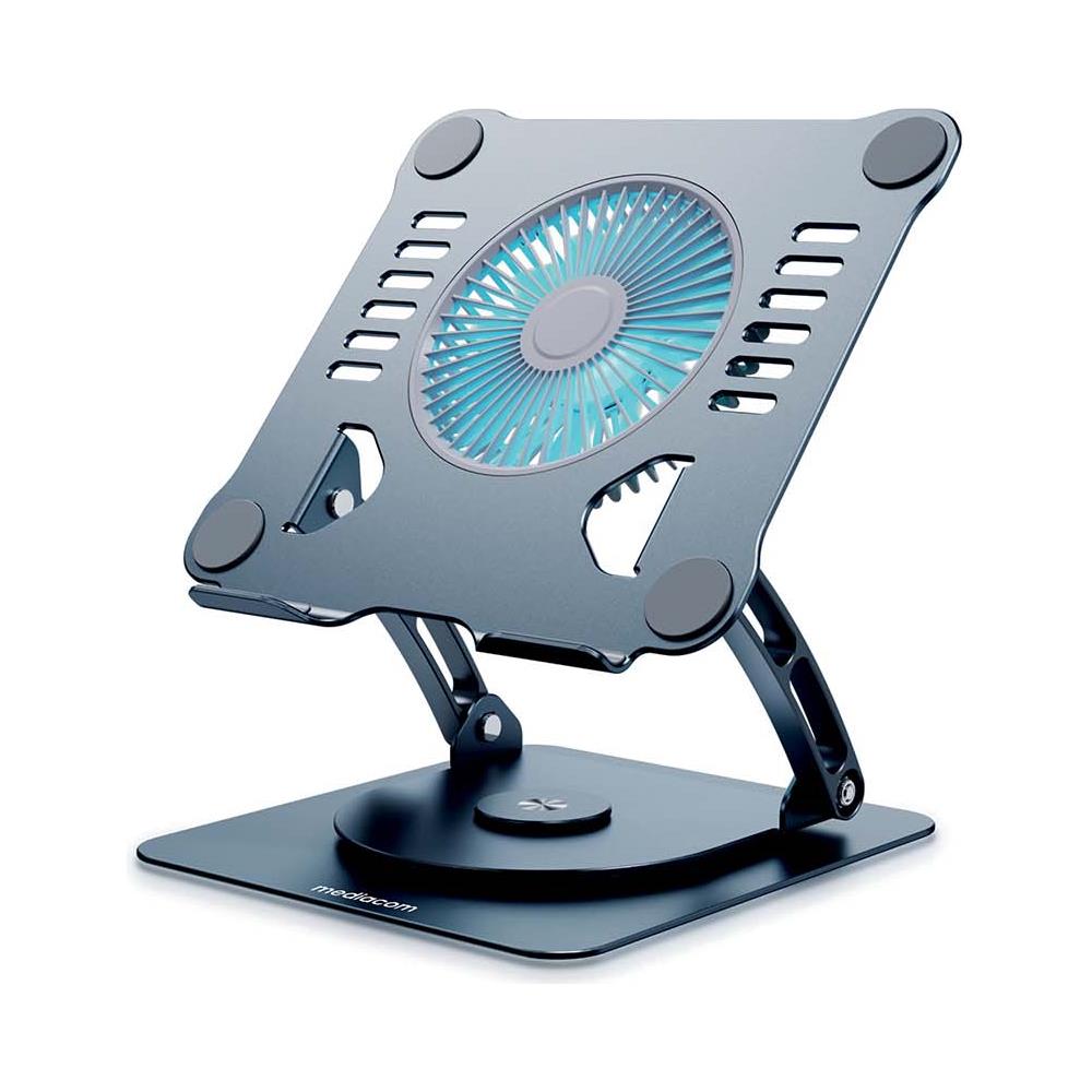 MD-ST101 supporto per laptop Supporto per laptop e tablet Nero 40,4 cm (15.9") - Foto 1