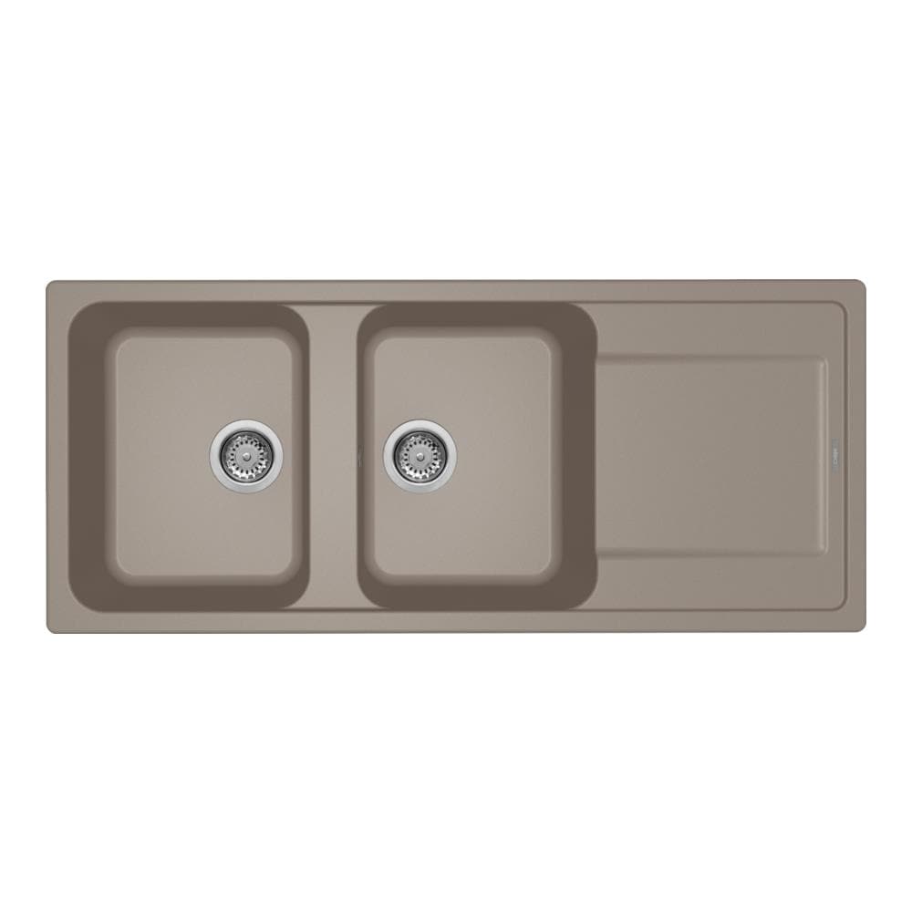 LIFE 500 Lavello montato su piano Rettangolare Granitek - Foto 1
