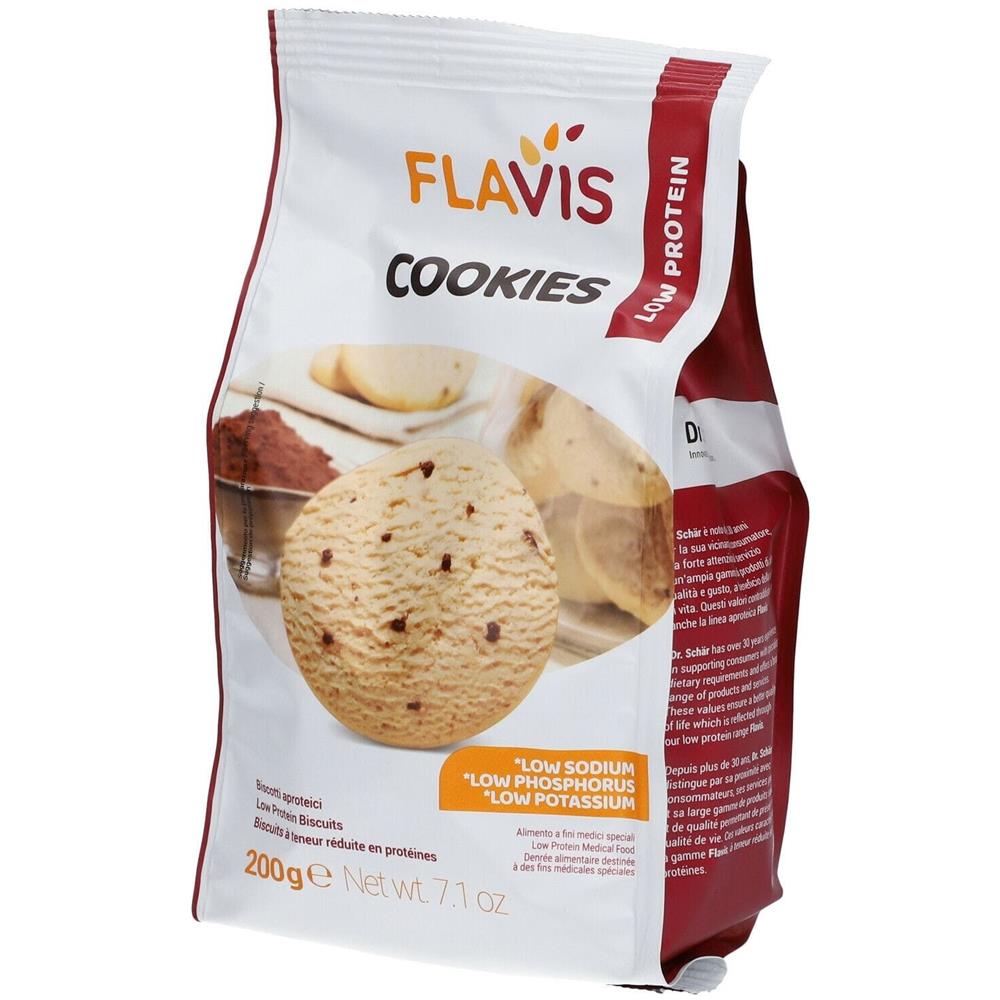 Flavis Cookies Biscotti Aproteici 200 g - Foto 1