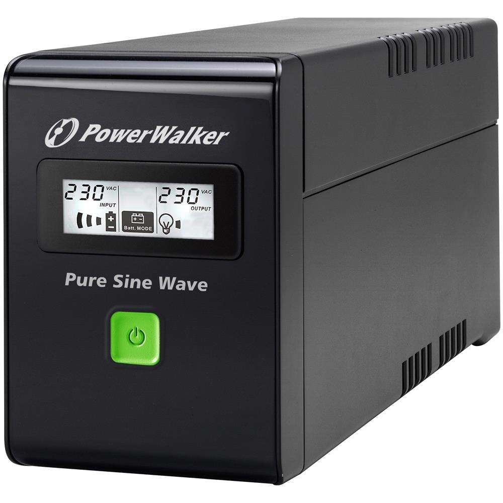 BlueWalker PowerWalker VI 800 SW A linea interattiva 800VA 2AC outlet (s) Nero gruppo di continuità (UPS)  - Foto 2