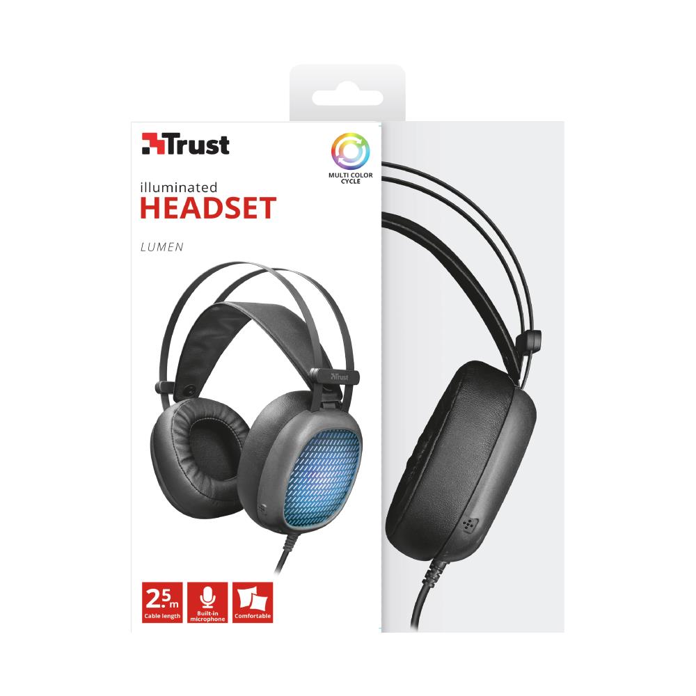 Cuffie Illuminate Lumen per PC / Laptop Colore Nero - Foto 2