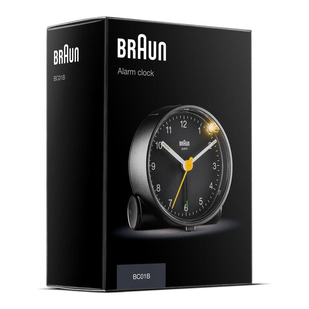 BC 01 B Sveglia al quarzo nero - Foto 6