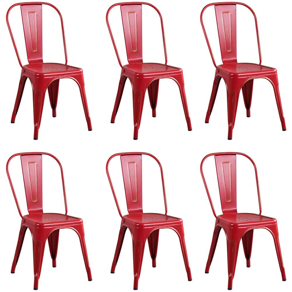 Agatha - Sedia Industrial Set Da 6 - Foto 1