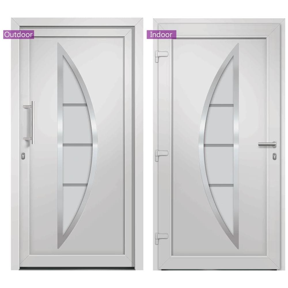 Porta Di Ingresso Bianca 98x208 Cm - Foto 2