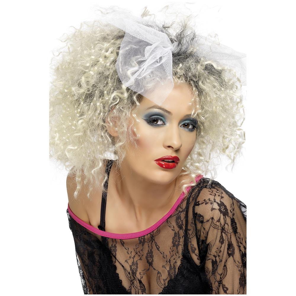 Parrucca Anni '80 Bionda Da Donna - Foto 1