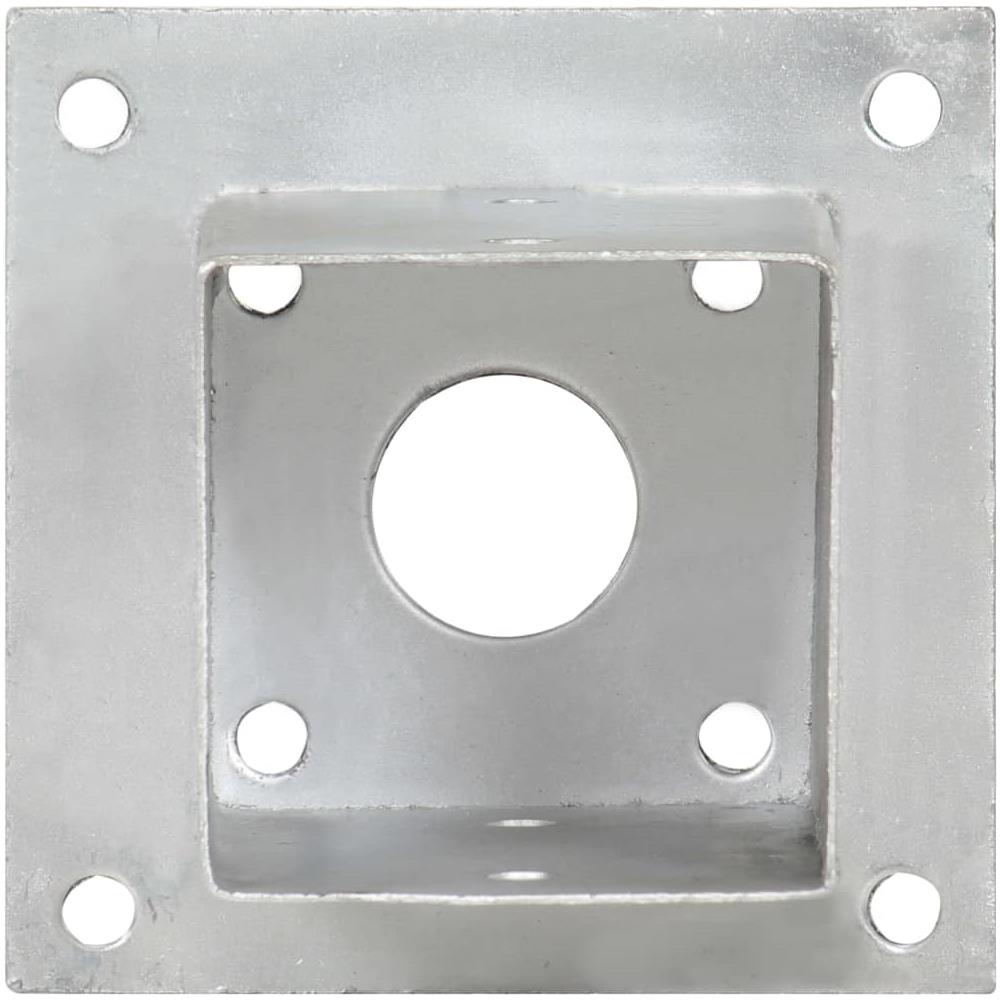 Ancoraggi Pali 4 Pz In Metallo Zincato 91 Mm - Foto 2