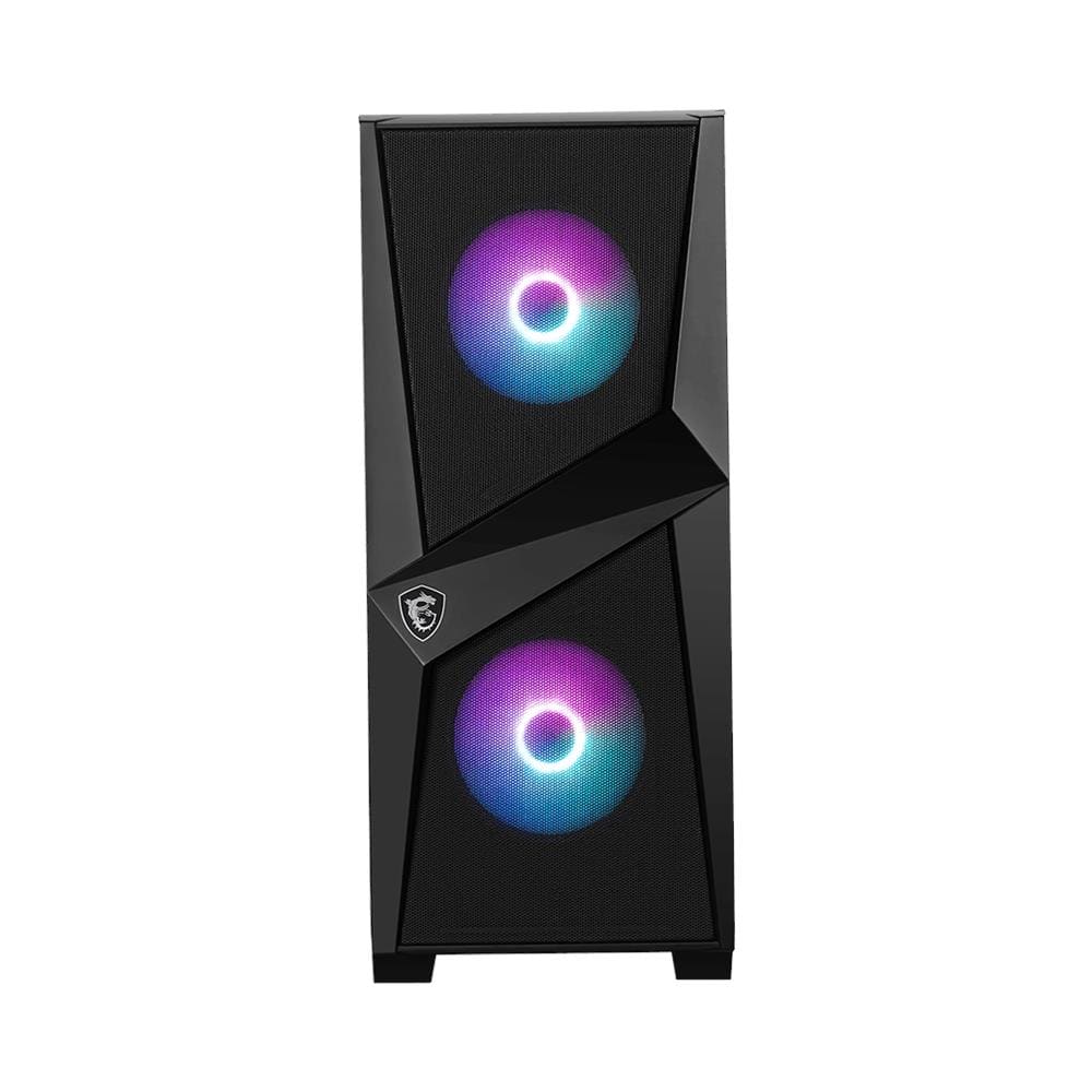 Case MAG Forge 100R Midi Tower ATX / Micro ATX / Mini-ITX 2x USB 3.2 Colore Nero / Trasparente (Finestrato) - Foto 2
