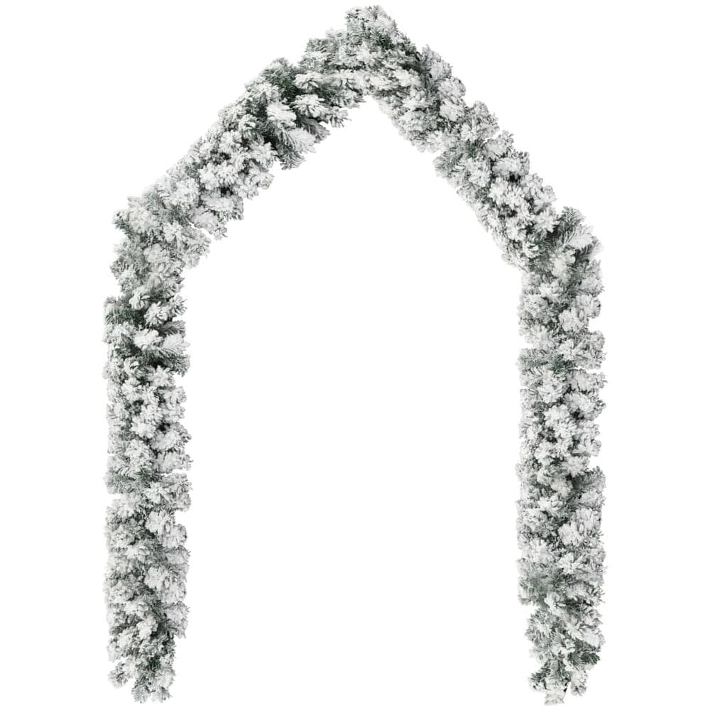 Ghirlanda Natalizia con Neve Verde 20 m in PVC - Foto 4