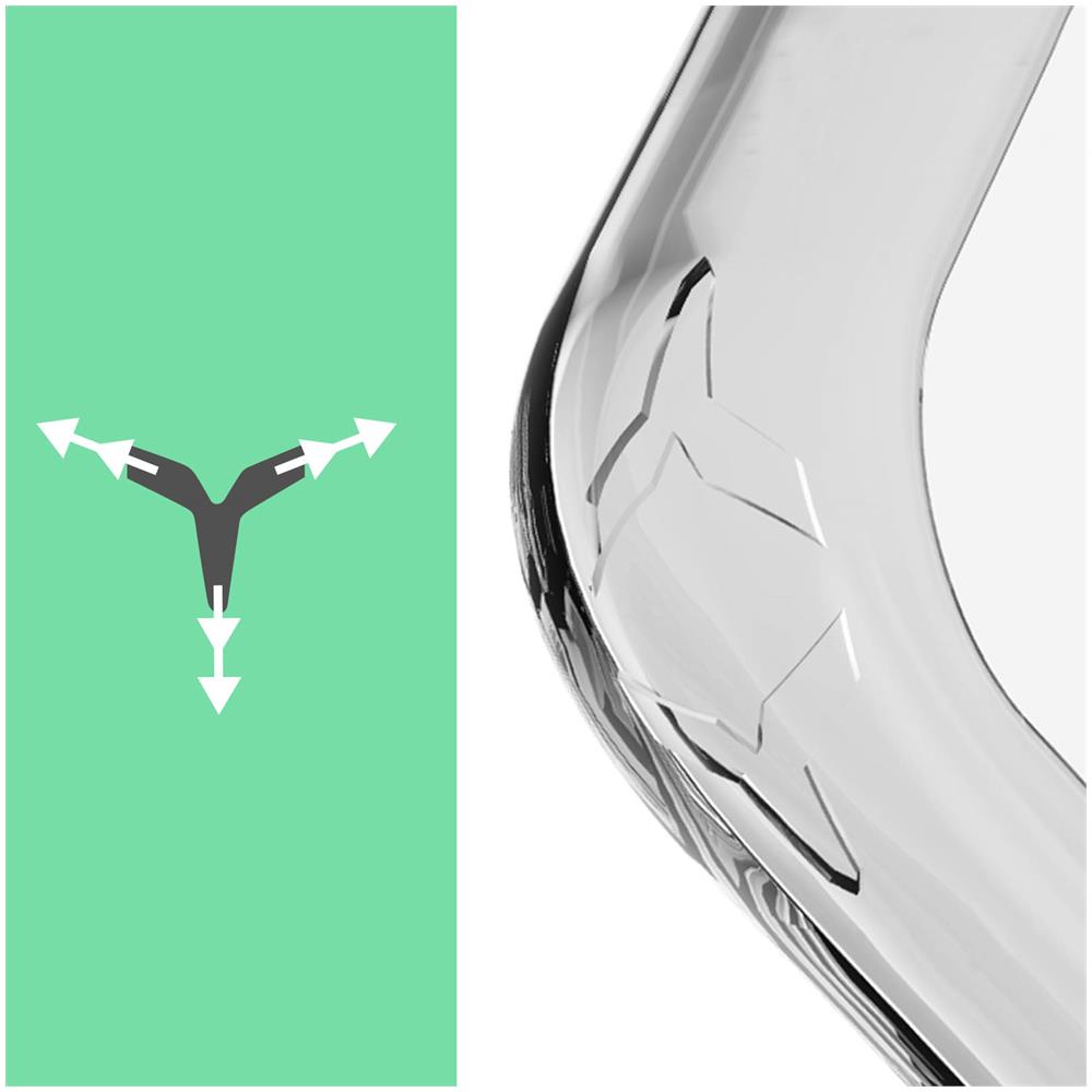 Cover Per Iphone 12 E 12 Pro Anti-cadute 1 Metro Pure Trasparente - Foto 5