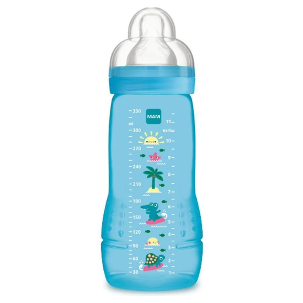 Biberon Easy Active 2a Età Flow X Dai 4 Mesi 330 Ml - Trasparente - Foto 1