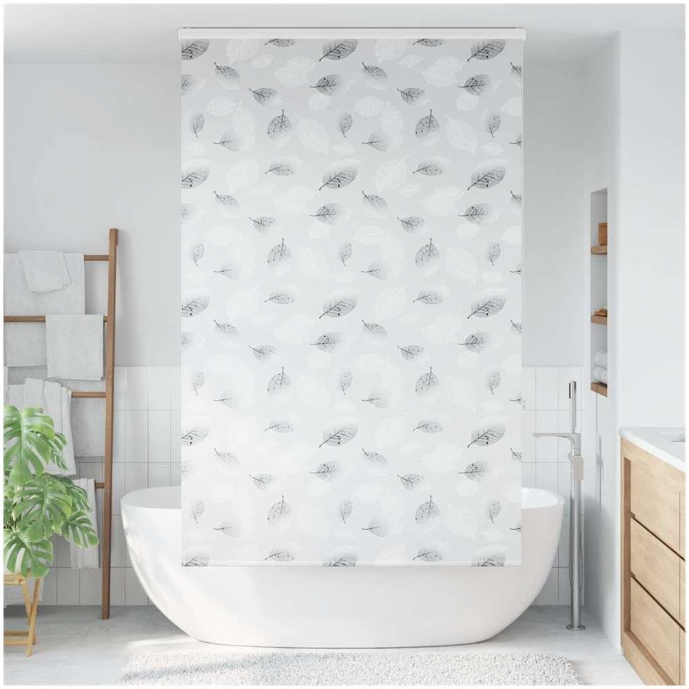 Tenda a Rullo Doccia con Cassonetto 120x240cm Larghezza Tessuto - Foto 2