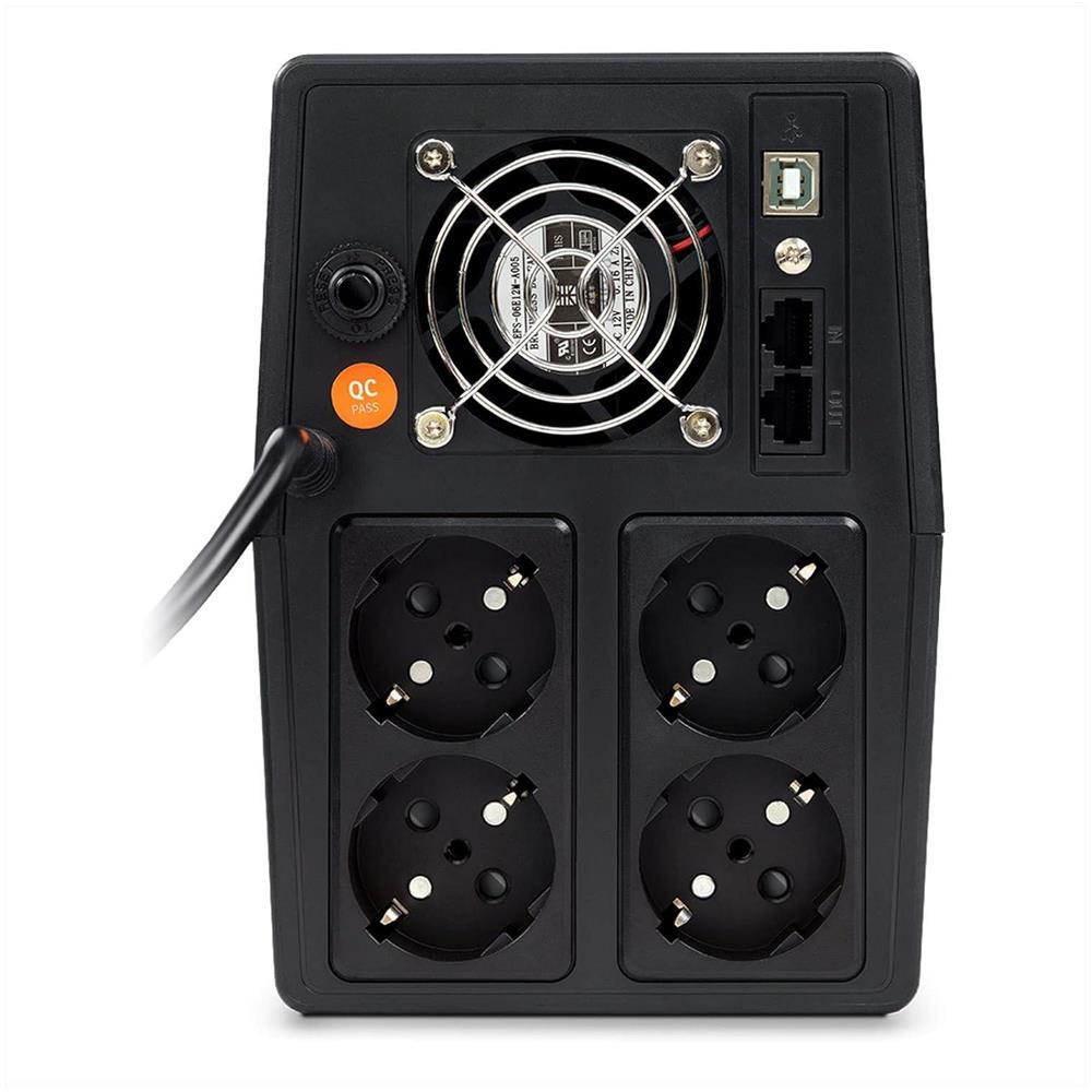 Gruppo di Continuità Horus Plus 2000 Line-Interactive 2000 VA 1200 W 4 Prese Schuko - Foto 2