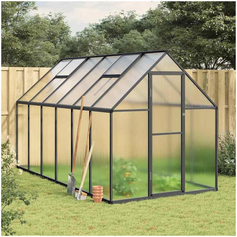 Telaio Serra con Base Antracite 334x169x195 cm in Alluminio - Foto 2