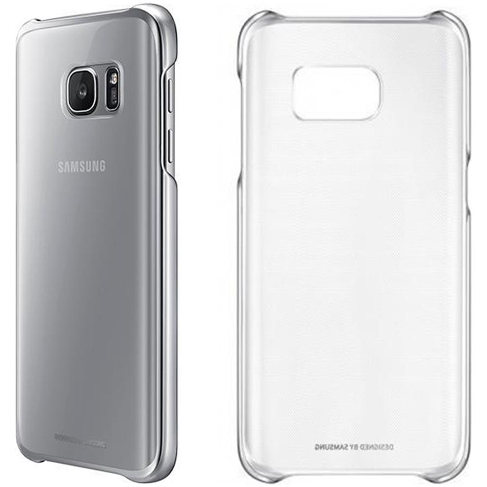 Clear Cover Originale per Galaxy S7 - Silver - Foto 6