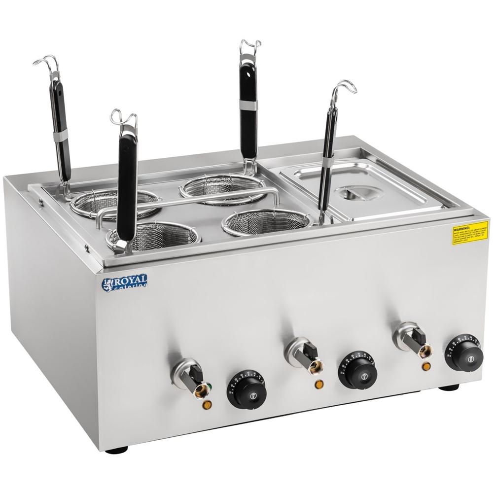 Cuocipasta Elettrico Con 4 Cestelli E Contenitore Gn 1/3 - Foto 1