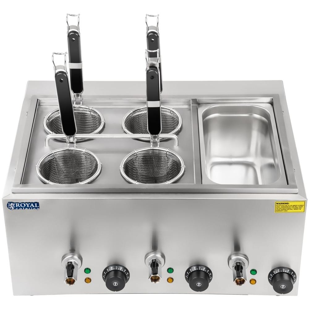 Cuocipasta Elettrico Con 4 Cestelli E Contenitore Gn 1/3 - Foto 2