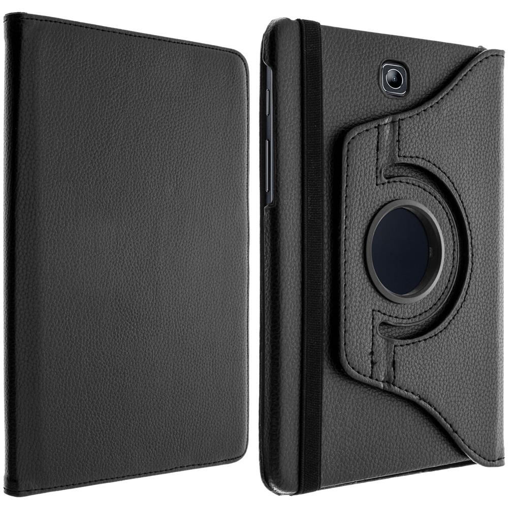 Custodia Stand Girevole 360 Per Samsung Galaxy Tab S2 8 - Nera - Foto 1