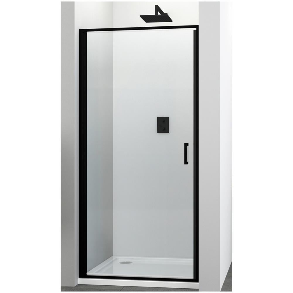 Porta Doccia Battente Swing Per Box Nicchia Cristallo Temprato *** Misure : 78-80xh195 Cm - Foto 1