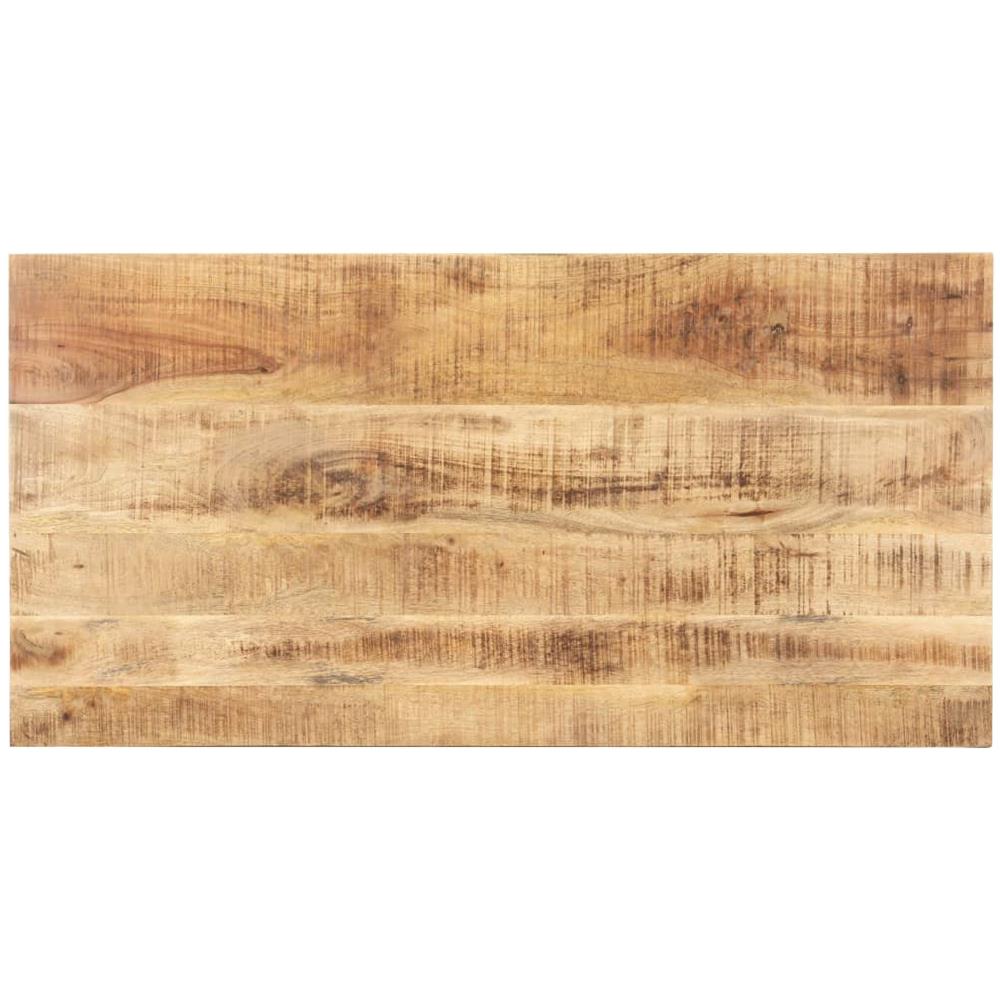 Piano Tavolo in Legno Massello di Mango 15-16 mm 100x60 cm - Foto 1