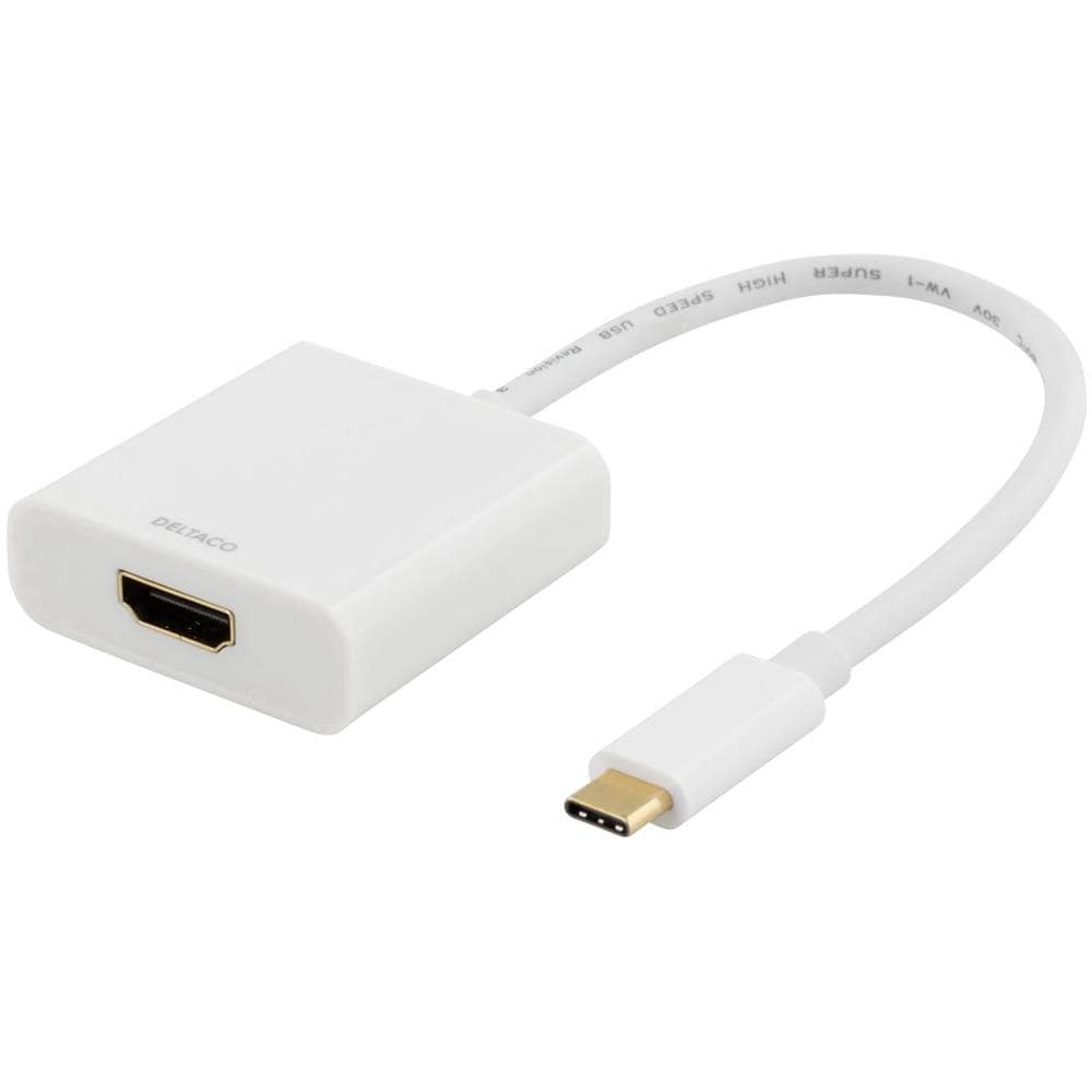 Adattatore Da Usb-c A Hdmi, 4096x2160 30hz, Bianco - Foto 1