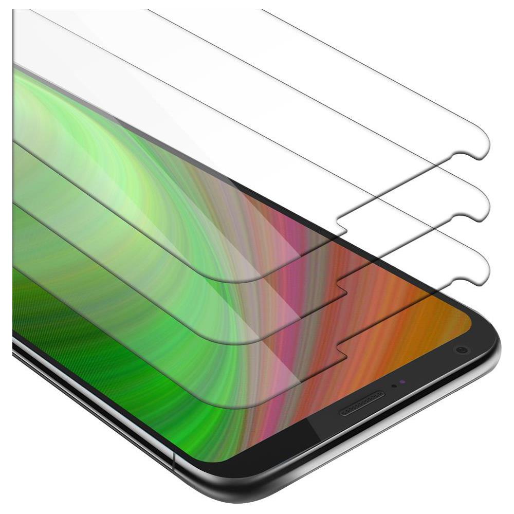 3x Pellicola Di Armatura Compatibile Con Lg Q6 In Elevata Trasparenza - 3x Vetro Temperato (tempered) Di Protezione Del Display In Durezza 9h Con 3d Touch - Foto 1