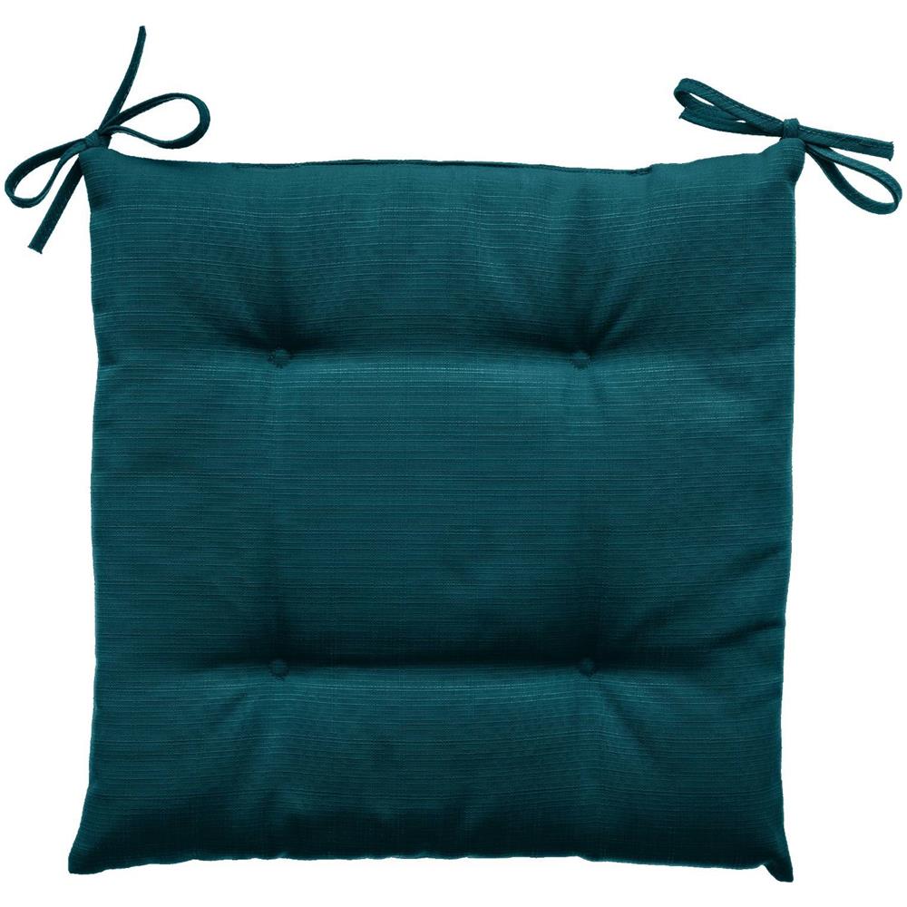 Cuscino Per Sedia Trapuntato Korai, 40 X 40 Cm, Verde - Foto 1