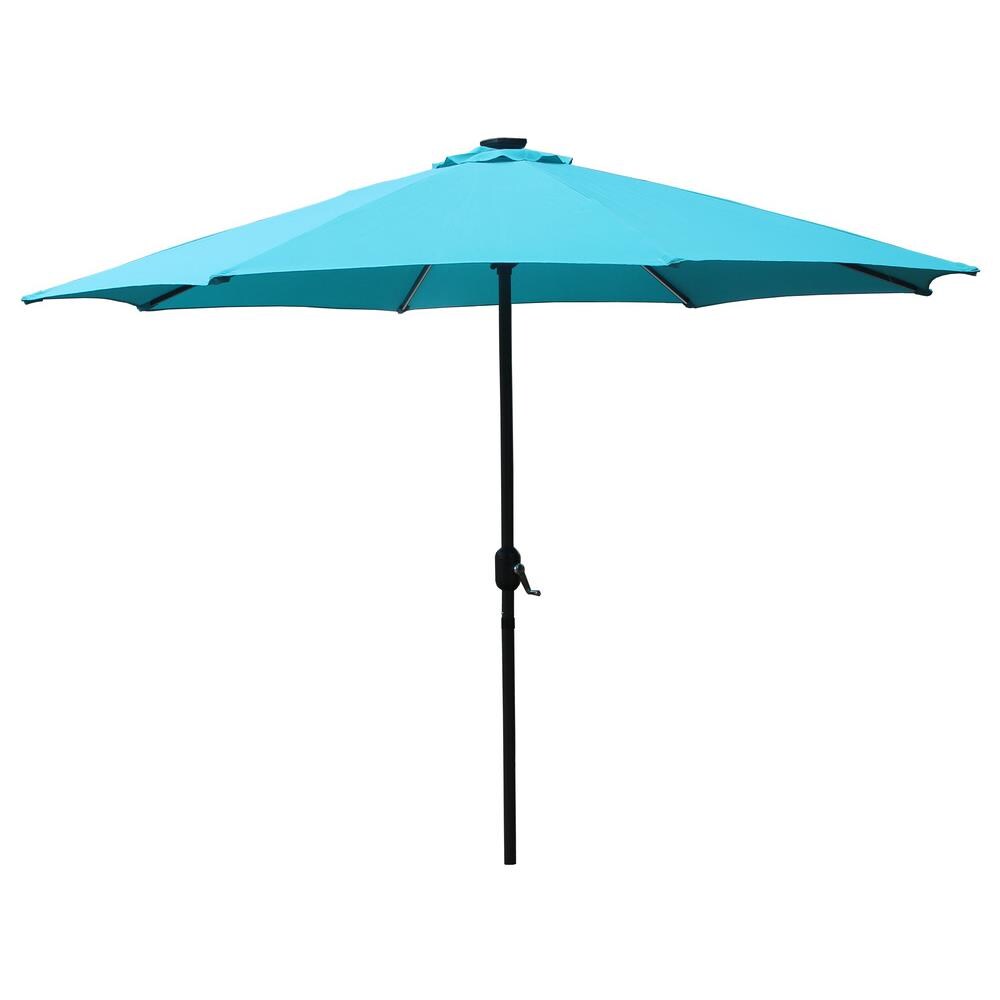 Manarola Ombrellone Rotondo Con Led Blu 2,92 X 2,92 M - Foto 1