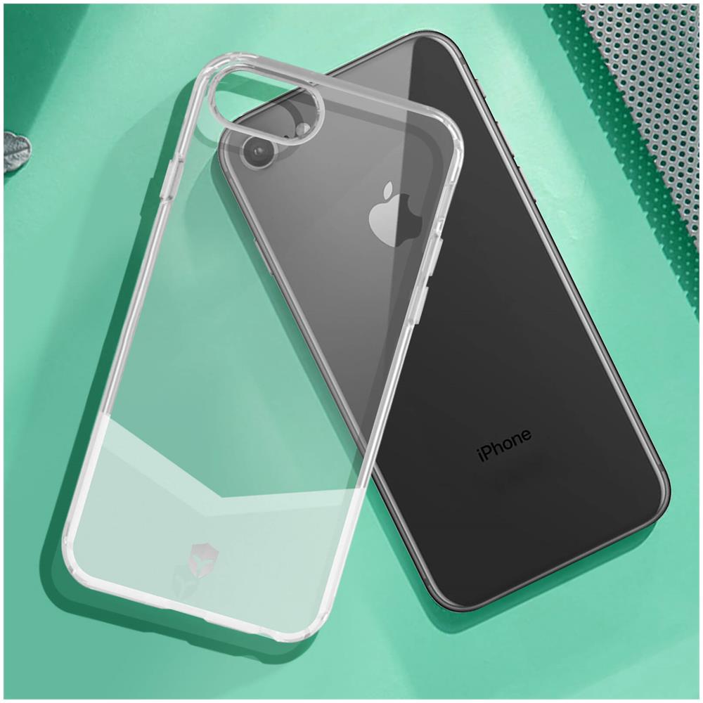 Cover Per Iphone Se 2022, Se 2020, 8, 7, 6s E 6 Pure Trasparente - Foto 2