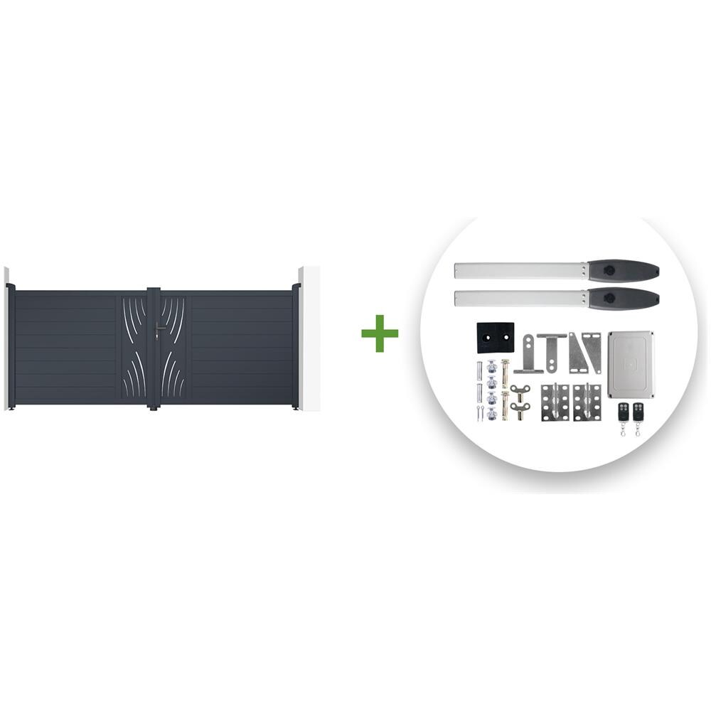 Cancello A Battente Elettrico Veleta 350b140 + Hicker B200 - Foto 1