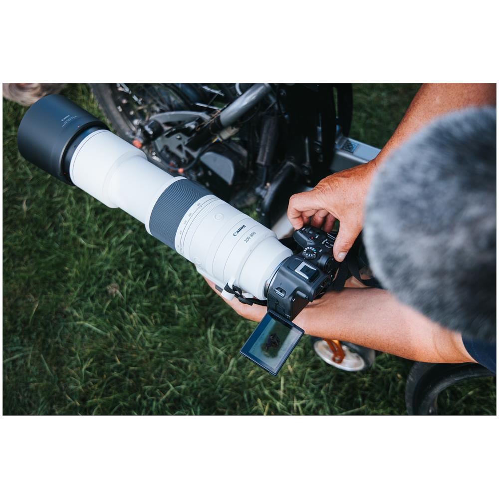 RF 200-800mm F6.3-9 IS USM MILC Teleobiettivo zoom Bianco - Foto 5