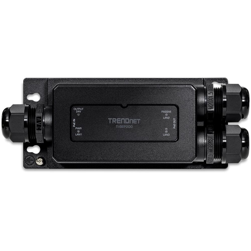 Extender PoE+ attivo /passivo Gigabit da esterno industriale a 2 porte - Foto 2