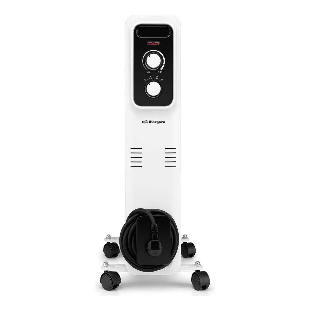 18023 stufetta elettrica Interno Nero, Bianco 1000 W Riscaldatore ambiente elettrico a olio - Foto 2