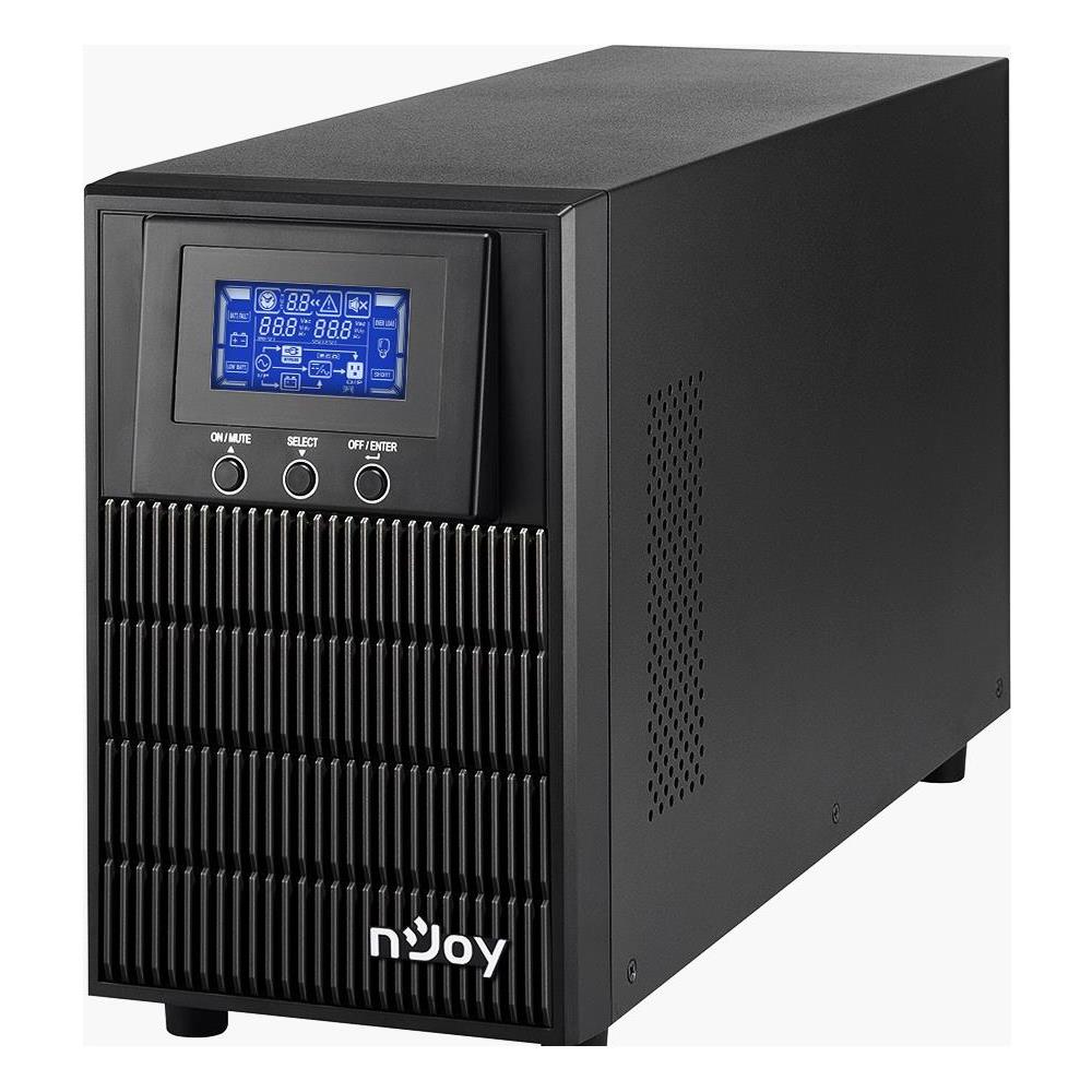 Gruppo di Continuità Aten PRO 1000 Online Doppia Conversione 1000 VA 900 W 3 Prese Schuko - Foto 1