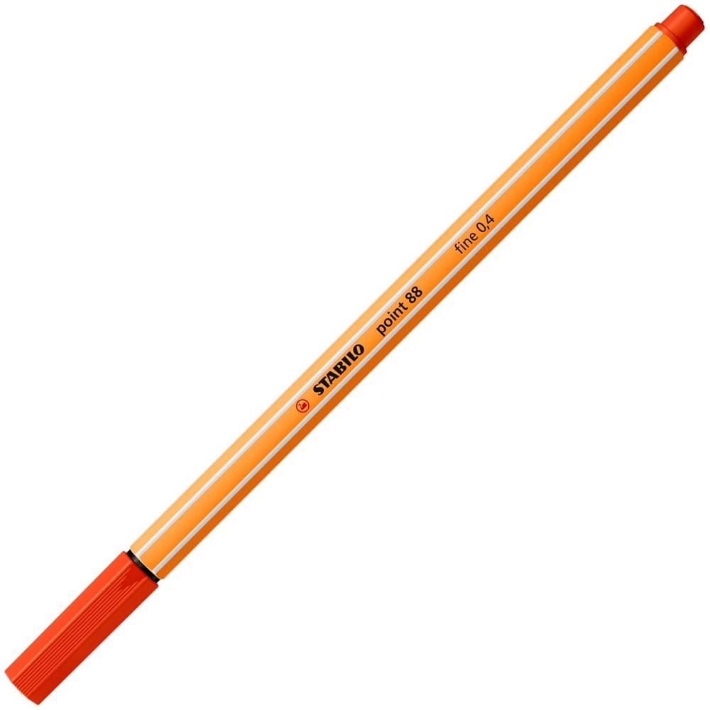 point 88 - Fineliner - Confezione da 10 - Rosso - Foto 2