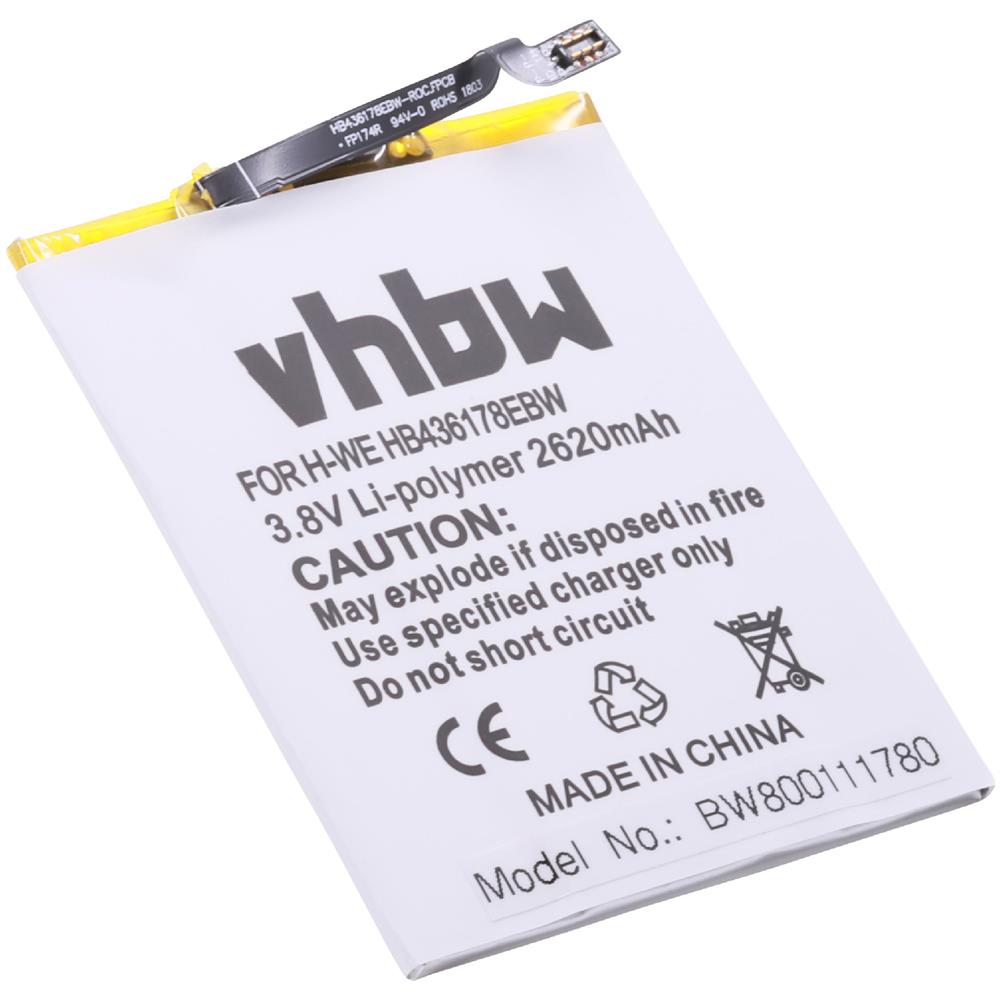 Li-polymer Batteria 2620mah (3.8v) Per Cellulari E Smartphone Huawei 2629, E2629 Sostituisce Hb436178ebw. - Foto 2