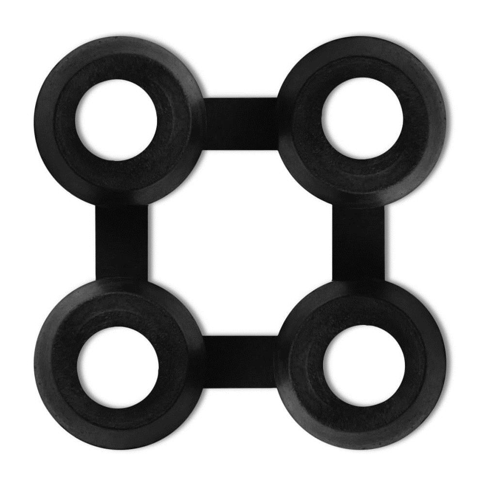 Connettori Per Zerbino 10 Pz In Gomma Nera - Foto 3