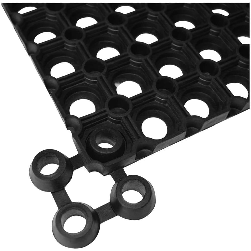 Connettori Per Zerbino 10 Pz In Gomma Nera - Foto 1